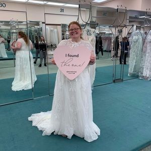 Wedding dress size 24